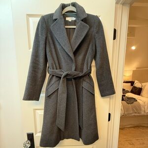 Biden Wool Wrap Coat